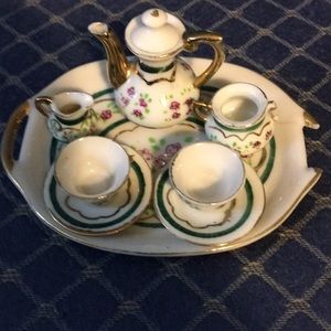 Miniature China Tea set